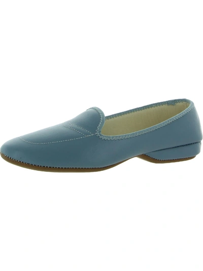 Daniel Green Meg Womens Loafer Slippers In Blue