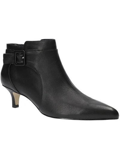 Bella Vita Bindi  Womens Pointed Toe Dressy Ankle Boots In Black