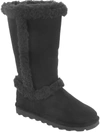 BEARPAW KENDALL WOMENS SUEDE COLD WEATHER MID-CALF BOOTS