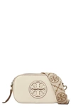 Tory Burch Mini Miller Leather Crossbody Bag In Neutral