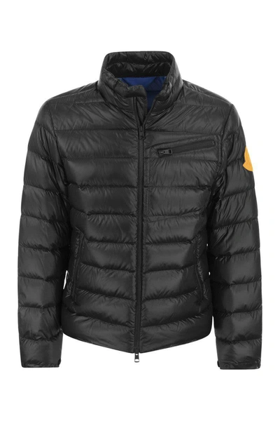 Moncler Amalteas Archivio Creativo Down Jacket In Black