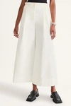 Merlette Sargent Emb Pant In Ivory In Ivory