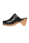 Isabel Marant Titya Leather Clog In Black