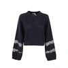 SEE BY CHLOÉ COTTON AND CASHMERE PULLOVER