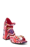 Jeffrey Campbell Pop Star Sandal In Pink Multi
