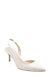 Charles By Charles David Aliby Pointed Toe Pump In White-sm