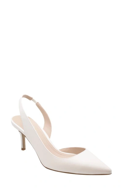 Charles By Charles David Aliby Pointed Toe Pump In White-sm