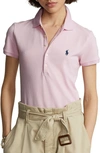 Polo Ralph Lauren 'julie' Pink Polo Shirt With Classic Collar And Pony Embroidery On The Front In Country Club Pink