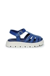 MARNI BLUE FISHERMAN'S SANDALS WITH LOGO