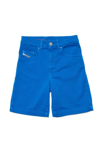 Diesel Kids' D-macs Knee-length Shorts In Blue