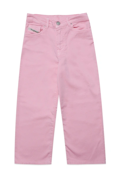 Diesel Kids' Joggjeans® 2000 Flare Mid-waist Pastel Pink