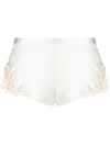 La Perla Maison Silk French Knickers In White