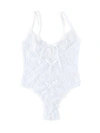 Hanky Panky Signature Lace Open Teddy In White