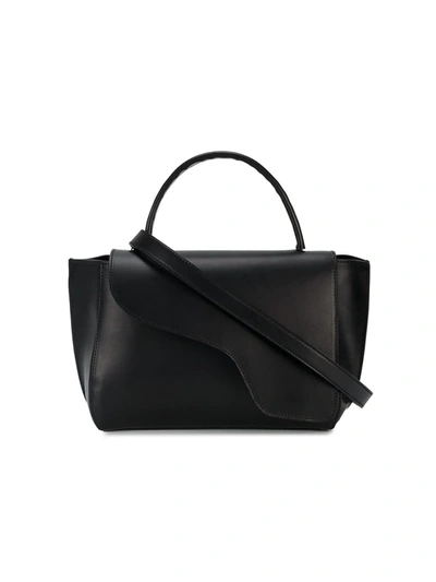Atp Atelier Black Arezzo Shoulder Bag