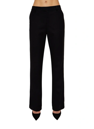 Danielle Guizio Ny Low Rise Trouser In Black