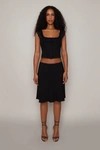 Danielle Guizio Ny Paloma Lace Top In Black