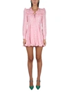 Alessandra Rich Dress In Pink