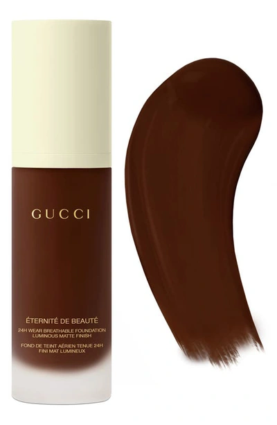 GUCCI GUCCI ÉTERNITÉ DE BEAUTÉ 24-HOUR FULL COVERAGE LUMINOUS MATTE FINISH FOUNDATION