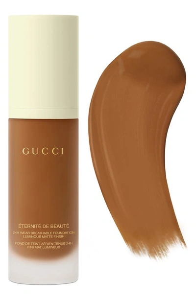 GUCCI GUCCI ÉTERNITÉ DE BEAUTÉ 24-HOUR FULL COVERAGE LUMINOUS MATTE FINISH FOUNDATION