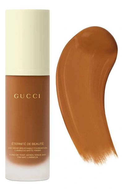 GUCCI GUCCI ÉTERNITÉ DE BEAUTÉ 24-HOUR FULL COVERAGE LUMINOUS MATTE FINISH FOUNDATION