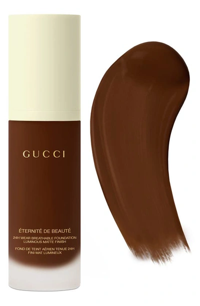 GUCCI GUCCI ÉTERNITÉ DE BEAUTÉ 24-HOUR FULL COVERAGE LUMINOUS MATTE FINISH FOUNDATION