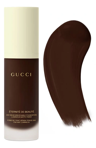 GUCCI GUCCI ÉTERNITÉ DE BEAUTÉ 24-HOUR FULL COVERAGE LUMINOUS MATTE FINISH FOUNDATION