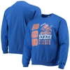 Tones Of Melanin Royal Savannah State Tigers Pullover Sweatshirt In Royal