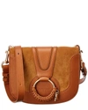 SEE BY CHLOÉ SEE BY CHLOE HANA SMALL LEATHER CROSSBODY