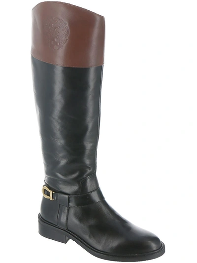 Vince Camuto Amanyir Womens Leather Knee-high Boots In Multi