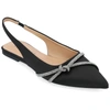 Journee Collection Collection Women's Rebbel Flats In Black