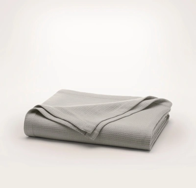 Boll & Branch Organic Lightweight Bed Blanket In Pewter