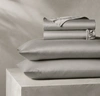 Boll & Branch Organic Reserve Lattice Jacquard Sheet Set In Pewter