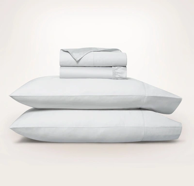 Boll & Branch Organic Signature Hemmed Sheet Set In Sky