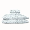 Boll & Branch Organic Signature Botanical Sheet Set In Shore