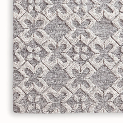 Boll & Branch Organic Cotton Tile Rug In Oatmeal