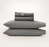 Boll & Branch Organic Percale Hemmed Sheet Set In Stone