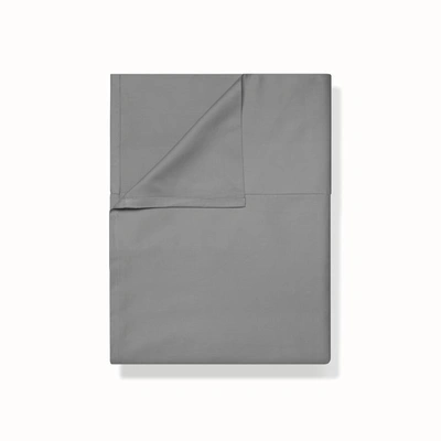 Boll & Branch Organic Signature Hemmed Flat Sheet In Stone