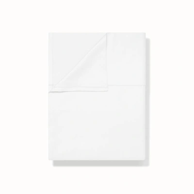 Boll & Branch Organic Signature Hemmed Flat Sheet In White