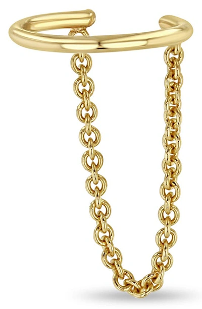 Zoë Chicco Simple Gold 14k Yellow Gold Single Ear Cuff