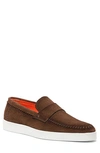 Santoni Dowdy Loafer In Brown