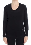 Dolce & Gabbana Black Cashmere Crewneck Sweater Pullover In Black
