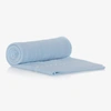 DR KID PALE BLUE COTTON KNITTED BLANKET (95CM)