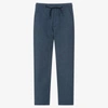 MAYORAL NUKUTAVAKE BOYS NAVY BLUE DOTTED TROUSERS