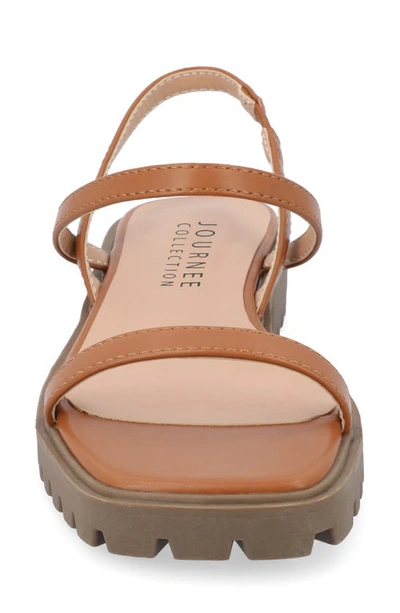 Journee Collection Nylah Sandal In Brown