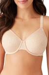 Wacoal Inside Job Underwire Bra In Sand