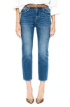 Pistola Monroe High Waist Crop Cigarette Jeans In Indio