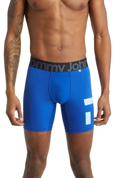 Tommy John 360 Sport 4-inch Hammock Pouch™ Boxer Briefs In Surf The Web