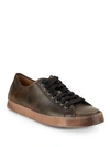 JOHN VARVATOS Mick Heritage Mottled Leather Sneakers,0400091096634