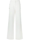 TALIE NK TALIE NK WIDE LEG TROUSERS - WHITE,CA33042311930171