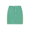 Ksubi Five-pocket Mini Skirt In Green